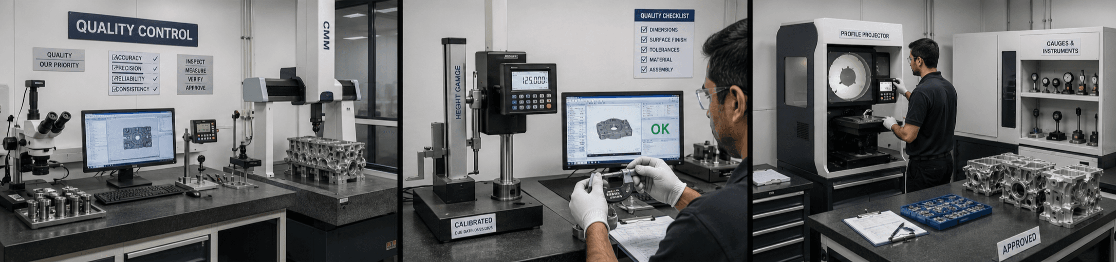 AK Export quality control and inspection facilities